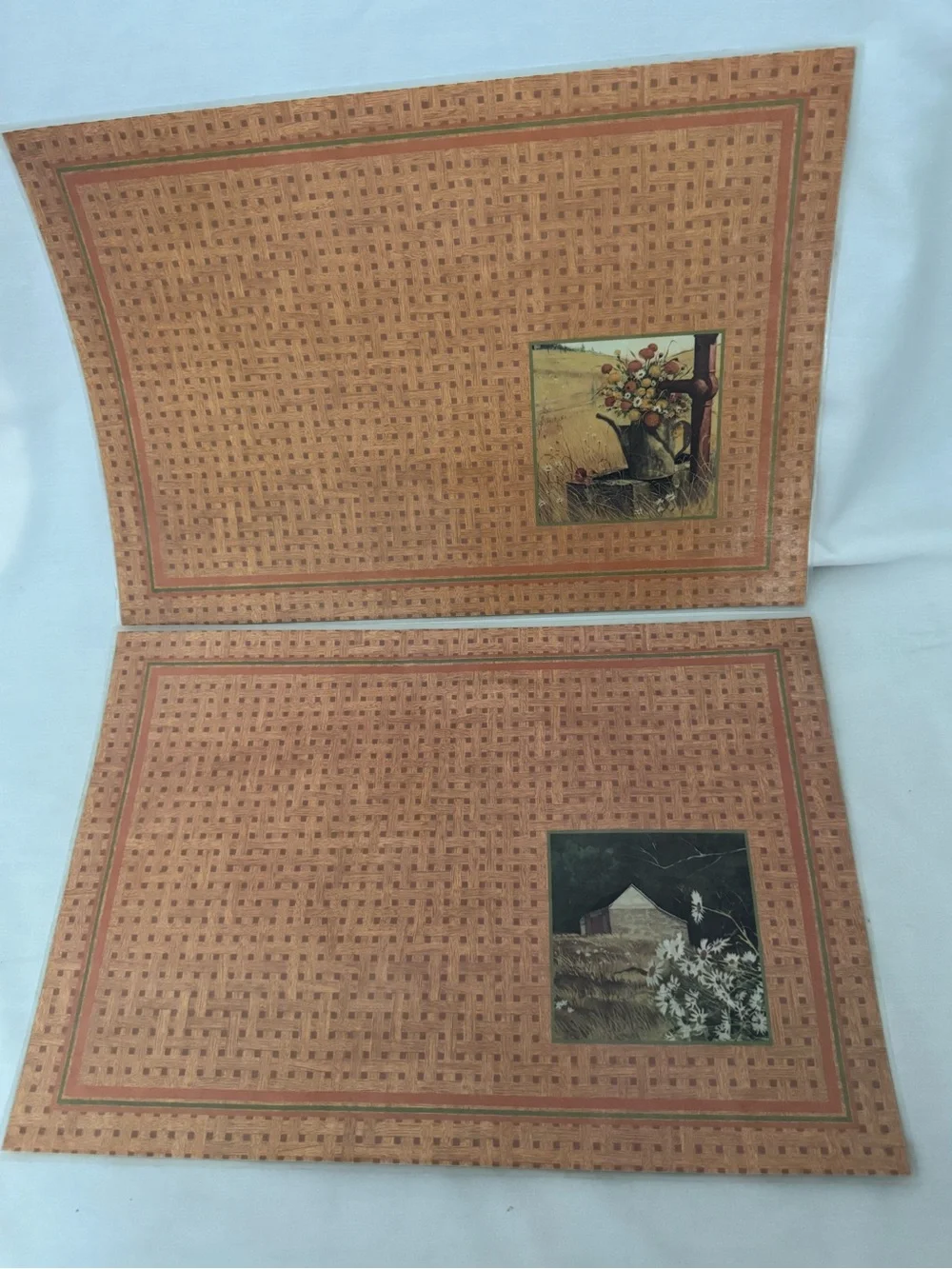 Vintage these placemats